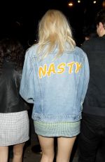 PIXIE LOTT Leaves Chakana Nightclub in London