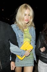 PIXIE LOTT Leaves Chakana Nightclub in London