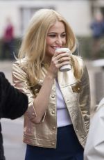 PIXIE LOTT Outside a Studio in London