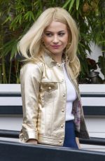 PIXIE LOTT Outside a Studio in London
