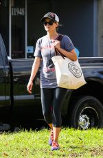 REESE WITHERSPOON Heading to Yoga Class in Brentwood