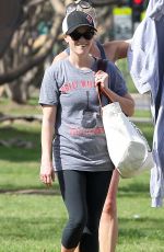 REESE WITHERSPOON Heading to Yoga Class in Brentwood