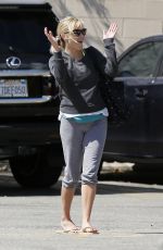 REESE WITHERSPOON Leaves CVS Pharmacy in Brentwood