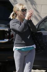 REESE WITHERSPOON Leaves CVS Pharmacy in Brentwood