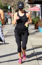 REESE WITHERSPOON Out Jogging in Brentwood