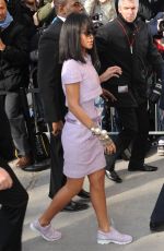 RIHANNA at Chanel Autumn/Winter 2014/2015 Fashion Show in Paris