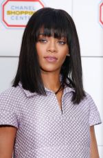 RIHANNA at Chanel Autumn/Winter 2014/2015 Fashion Show in Paris