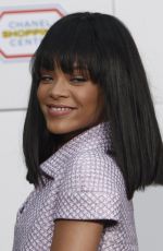 RIHANNA at Chanel Autumn/Winter 2014/2015 Fashion Show in Paris