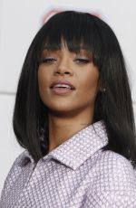 RIHANNA at Chanel Autumn/Winter 2014/2015 Fashion Show in Paris