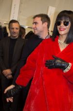 RIHANNA At Christian Dior Fashion Show in Paris