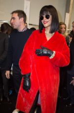 RIHANNA At Christian Dior Fashion Show in Paris