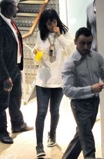 RIHANNA Leaves Cirque Le Soir Club in London