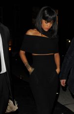 RIHANNA Leaves Porter Magazine Party in Paris