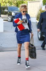RITA ORA Arrives at a Business Meeting in Beverly Hills