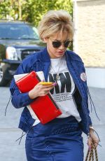 RITA ORA Arrives at a Business Meeting in Beverly Hills