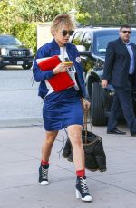 RITA ORA Arrives at a Business Meeting in Beverly Hills
