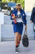 RITA ORA Arrives at a Business Meeting in Beverly Hills