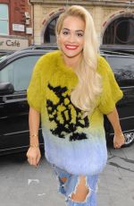 RITA ORA Arrives at Capital Radio Studio in London