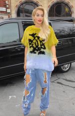 RITA ORA Arrives at Capital Radio Studio in London