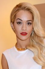 RITA ORA at the Topshop Party in London