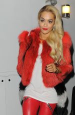 RITA ORA at the Topshop Party in London