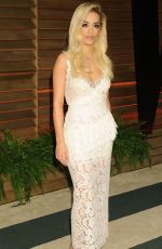 RITA ORA at Vanity Fair Oscar Party in Hollywood