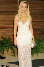 RITA ORA at Vanity Fair Oscar Party in Hollywood