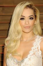 RITA ORA at Vanity Fair Oscar Party in Hollywood