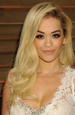 RITA ORA at Vanity Fair Oscar Party in Hollywood