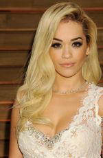 RITA ORA at Vanity Fair Oscar Party in Hollywood
