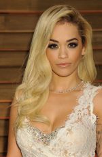 RITA ORA at Vanity Fair Oscar Party in Hollywood