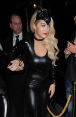 RITA ORA in Catsuit at Chakana Night Club in London