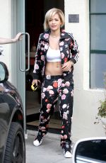 RITA ORA Leaves Blushington in Hollywood