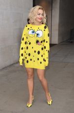 RITA ORA Promotes Her New Single in London