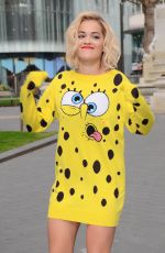 RITA ORA Promotes Her New Single in London