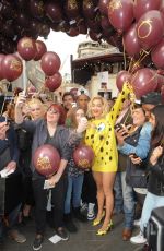 RITA ORA Promotes Her New Single in London