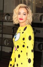 RITA ORA Promotes Her New Single in London
