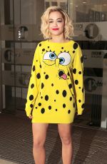 RITA ORA Promotes Her New Single in London