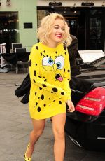 RITA ORA Promotes Her New Single in London