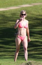 ROSAMUND PIKE in Bikini Paddle Boarding in Hawaii