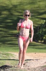 ROSAMUND PIKE in Bikini Paddle Boarding in Hawaii