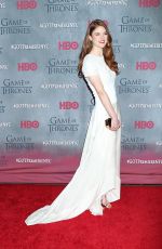 ROSE LESLIE at Game of Thrones Fourth Season Premiere in New York