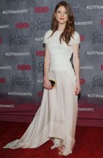 ROSE LESLIE at Game of Thrones Fourth Season Premiere in New York