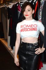 ROSE MCGOWAN at Decades Les Must De Moschino Event in Los Angeles