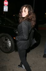 ROSE MCGOWAN Leaves Chateau Marmont in Los Angeles