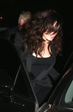 ROSE MCGOWAN Leaves Chateau Marmont in Los Angeles