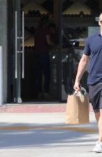 ROSIE HUNTINGTON-WHITELEY and Jason Statham Out in Malibu