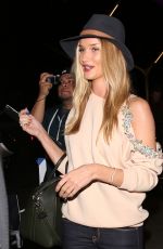 ROSIE HUNTINGTON-WHITELEY at LAX Airport in Los Angeles