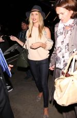 ROSIE HUNTINGTON-WHITELEY at LAX Airport in Los Angeles