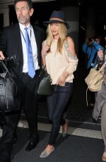 ROSIE HUNTINGTON-WHITELEY at LAX Airport in Los Angeles